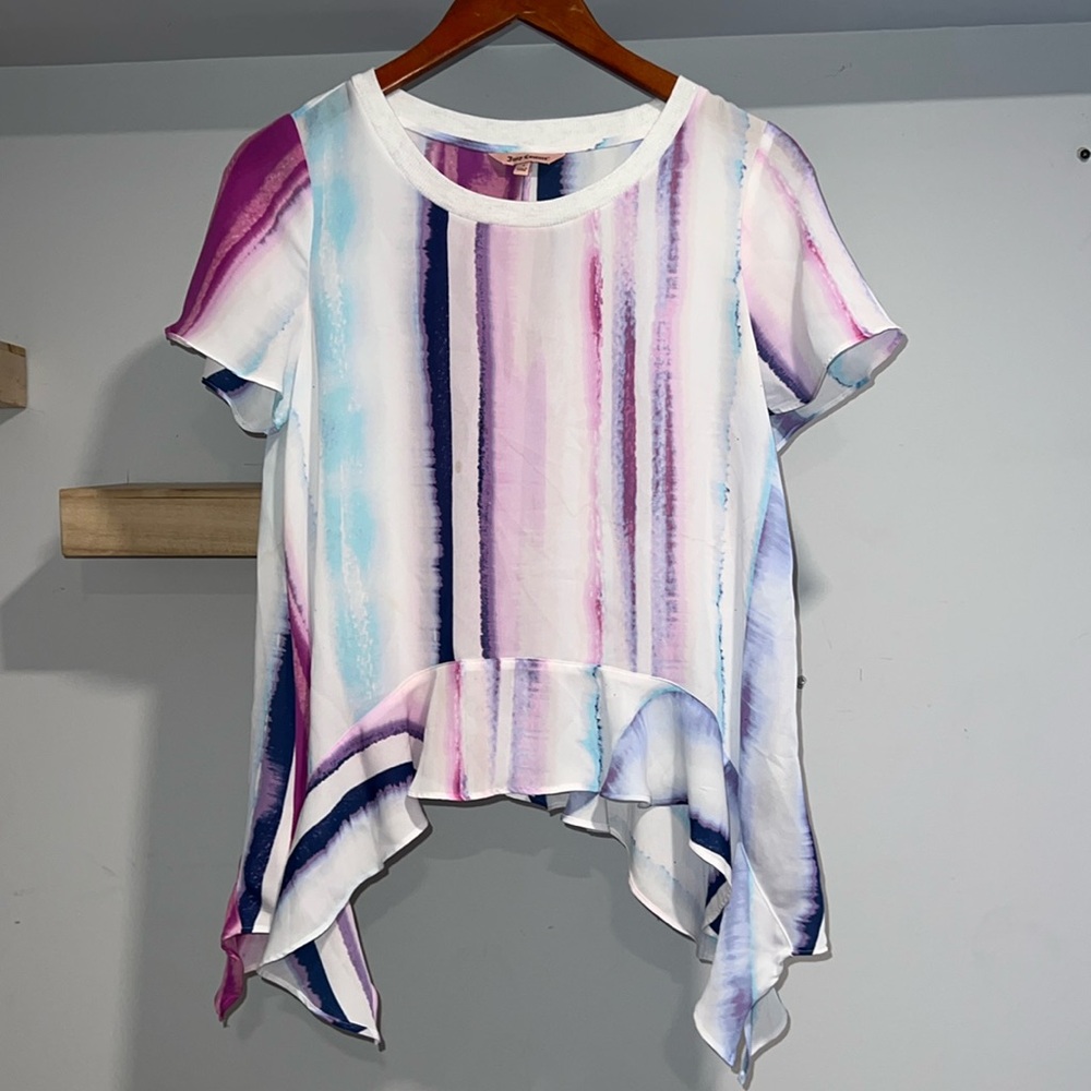 Juicy couture flower shirt